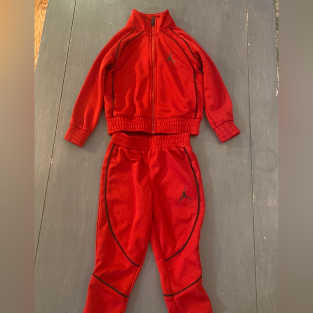 Red Jordan Jumpsuit